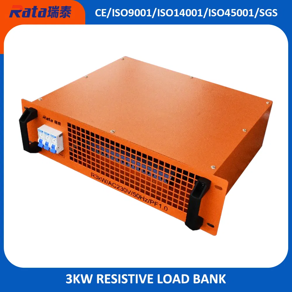 Banco di carico fittizio montato su rack CA/CC da 4 kW per data center/UPS